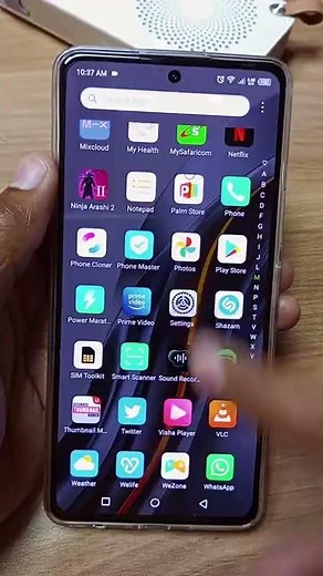 Infinix NOTE 12 VIP Privacy Indicator & Dashboard