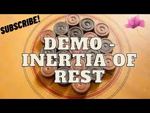 Experiment - Inertia of Rest | Carrom Coins | Newton's 1st law of Motion DEMO #shorts