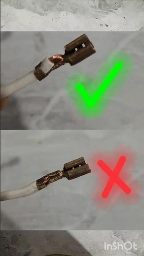 Correct vs Wrong Crimping – Female Spade Terminal Connection