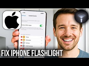 How To Fix Flashlight Missing in iPhone Control Center
