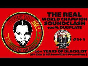 Justice Sound | Reggae Dancehall Mix | The Real World Soundclash Champion 100% Dubplate Mix #2