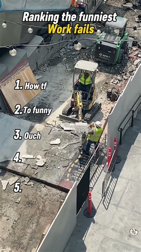 Ranking the funniest work disasters ￼