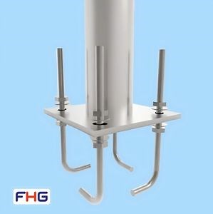 [Hot Item] Factory Price Client Request Highway Lamp Pole Galvanized Steel LED Street Light Poles