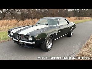 Country drive in the Fathom Green 1969 Chevrolet Camaro Z28 & Walk Around