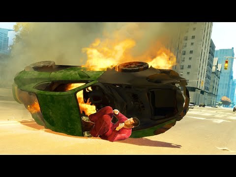 GTA 4 Jumps/Crashes Compilation (Ragdolls | Euphoria Physics)