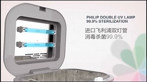 [ 🎊 Launching 🎊 ] Twin Clover - 3D UV Sterilizer & Drying Function [ ✨ Features ✨ ] =============== . 2x Double Philips UV Light . Touch Screen Sensor Button . One Button Open . HEPA Filter Technology . Up-Open Construction (With Patented Design) . Meterial : ABS Housing & Australian Stainless Steel #AirashiBaby #YourBabyJourneyStartsHere #TwinClover | Airashi Baby