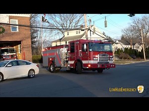Eastchester FD Engine 31 & Tower Ladder 17 Responding