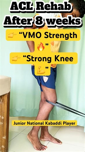 VMO Strength Building Exercises 💪 ACL Rehab & Knee Stability Physiotherapy Exercise