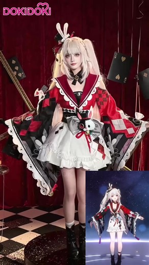 Will you join Sparxie's cute dance? ✨ you can become her with our SR quality cosplay from Honkai: Star Rail! 💖 Available in sizes S-3XL. Find it only in DOKIDOKI! #sparxie #sparxiecosplay #honkaistarrail #cosplay #dokidokicosplay