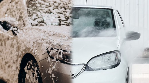 Power Wash Magic – Watch This Red Car Shine!