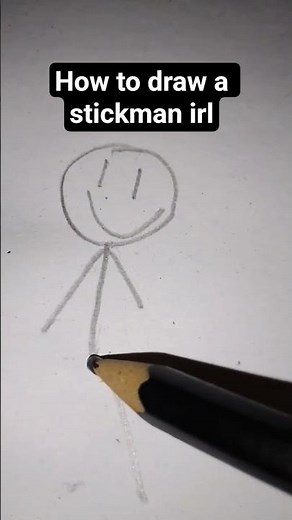 tutorial how to draw stickman irl