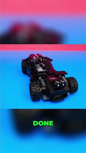 Lego Batmobile: Building, Features, and Batman's High-Speed Chase! #shorts