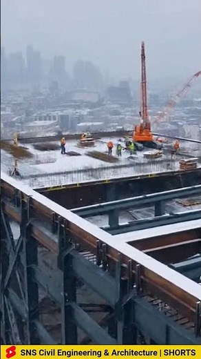 A Steel building collapses during work on the top floor.#construction #engineering #architecture #ai