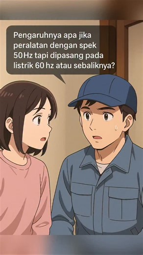 Xujang on Instagram: "Kalau lo lagi pegang alat spek 50Hz terus dipake di listrik 60Hz (atau kebalikannya), jangan asal colok ya. Rule-nya simpel: alat yang pakai motor/trafo itu sensitif sama frekuensi, sedangkan elektronik modern yang 50/60Hz biasanya aman. Jadi sebelum panik atau sok yakin, cek dulu label speknya—biar nggak berujung panas, drop performa, atau rusak pelan-pelan. ⚡️ #listrik #arusAC #frekuensi #50hz #60hz #electricalengineering #tekniklistrik #elektro #motorlistrik #trafo #kulk