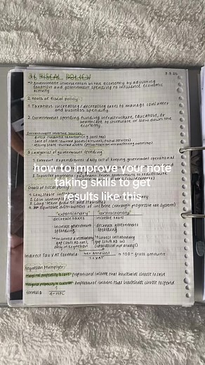 Improve Your Note Taking Skills for Better Results