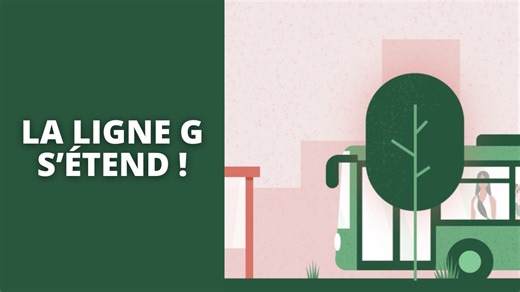 La ligne G, du Bus à haut niveau de service, s’étend !