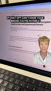 Stop guessing where your brand stands in AI search. In 30 seconds, you’ll know if you’re visible or invisible and exactly what to do about it. ⁠ ⁠ 👉 See how your website ranks for FREE at rankprompt.com⁠ | Rank Prompt