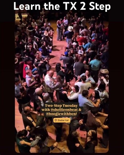 Everyone can two step 🤠 Learn the basic Texas Two Step in 10 seconds