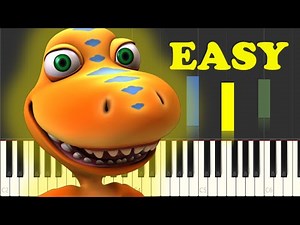 Dinosaur Train Theme Song Piano Tutorial