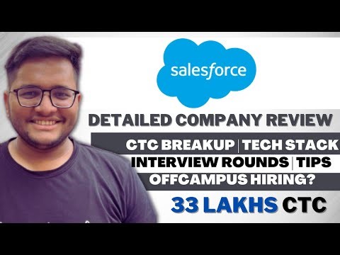 Salesforce | Company with Best Work Life Balance? | Company Review | CTC | Interview Process