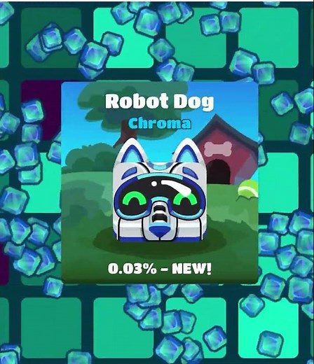 I got the Robot Dog in blooket!