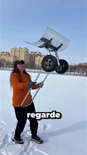 The Magic Snow Removal Machine 🤩