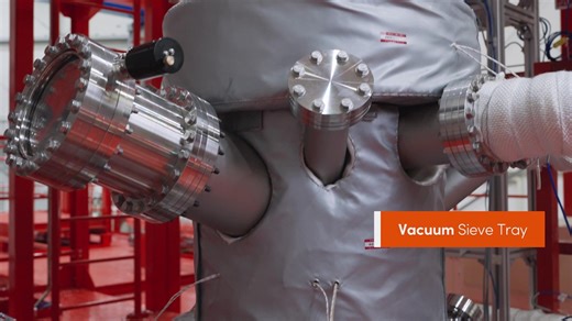 フュージョンエネルギーの発電技術の実証を行う統合試験プラント「UNITY-1」で、独自開発装置VSTによる液体金属からの水素回収試験を開始