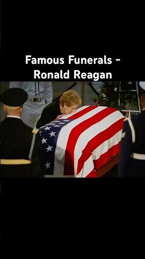 Famous Funerals - Ronald Reagan #death #history #famous #celebrity #funeral #potus #reagan #usa