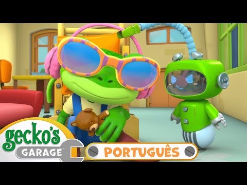 O Gecko está roncando 😴 Garagem do Gecko em Português | Desenhos Animados em Português