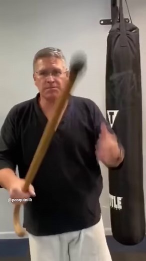 9.2K views · 319 reactions | Stick Fighting Self Defense Techniques With Your Walking Cane | Matt Pasquinilli | Facebook