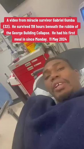 Miracle Survivor Gabriel Gumba: George Building Collapse Diary