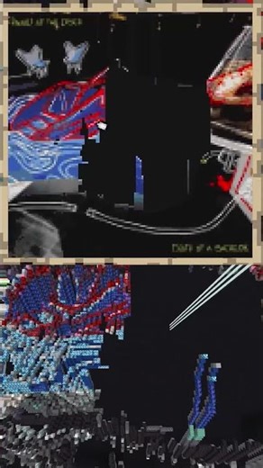 Death of a Bachelor by Panic! At The Disco | Minecraft Map Art #minecraft