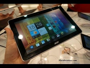 Acer Iconia Tab A3 A20FHD Hard reset, Factory Reset & Password Recovery