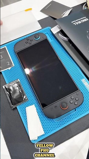 Install Screen Protector For Nintendo Switch 2 - Transparent Premium Tempered Glass #shorts