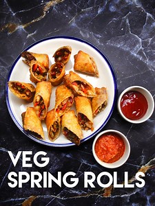 Veg Spring Rolls | वेज स्प्रिंग रोल | Jab's Cooking In this video I have shown how to make Veg Spring Rolls from Scratch. I have Prepared everything at home even the Roll Sheets. So Watch it and Share with your Family and Friends. Don't Forget to Like & Share Our Videos. Also, Subscribe our Channel on- YouTube-https://www.youtube.com/channel/UCiWoCqIurI4_s3YaOJ8mFtg Instagram-https://www.instagram.com/jabscooking/channel/ INGREDIENTS: For Veggie Filling-- Oil- 2 tbsp Garlic- 10 cloves (chopped) 