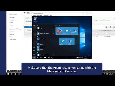 SentinelOne Management Console:VDI Installation in Amazon Workspaces