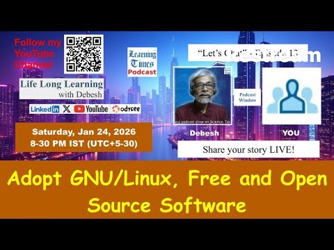 Adopt GNU/Linux, Free and Open Source Software