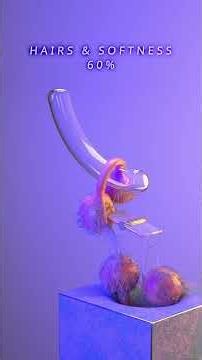 0% to 100% cherry balls drift on glass pipe ! softbody si,ulqtion houdini !
