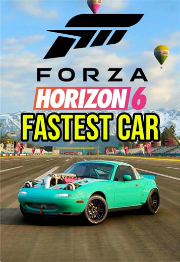 Forza Horizon 6 FASTEST Car🤯 #fh6 #forza #glitch #tunes #trending | forza horizon 6