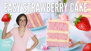 Doctored Strawberry Cake Mix Recipe