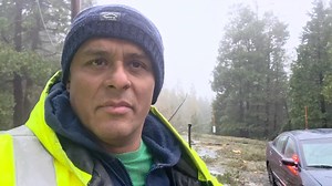 Massive tree vs two vehicles on lake gregory drive... | VP Fire Photography