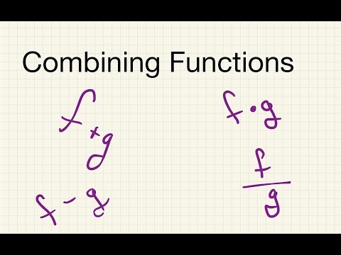 Learn how to Combine Functions