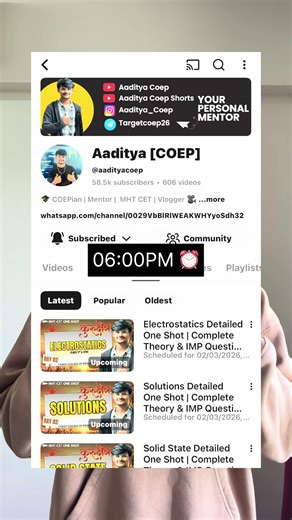 Electrostatics: MHT-CET | Free Crash Course By Engineers from Top Engineering College | Today 6PM