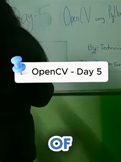 Open Cv series at Technova