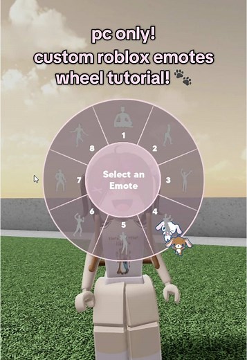 Guía de tutorial para ruedas de emotes personalizados de Roblox