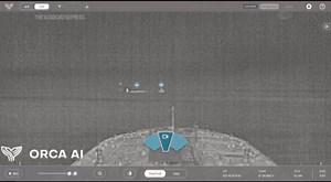 Thermal camera footage shows moment cargo ship and tanker collide in North Sea