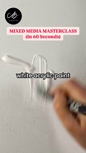 A Mixed Media Masterclass in One Minute! 🤯 Let me know what you thought in the comments! 💕 FULL TUTORIAL - Link in Story Bio (Or Search: AB Creative on YT) #art #mixedmedia #imagetransfer | AB Creative