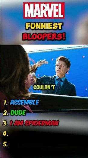 Best Marvel Movie Bloopers!😂