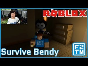 TURBO SCARY ROBLOX GAME!!! Survive Bendy on Roblox