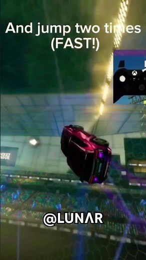 How to wall dash (easy version) tutorial #rocketleague #freestyle #gaming #chill